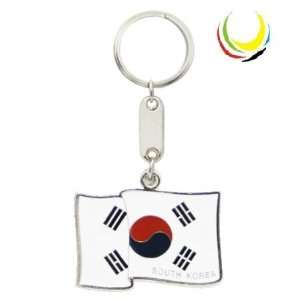  Keychain SOUTH KOREA FLAG 