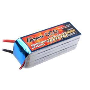    Gens ace 4000mah 5S1P 18.5V 25C Lipo battery pack Toys & Games