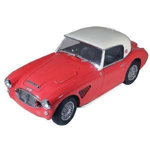   Austin Healey 3000 Mk.1 Prototype Red with White Hard Top Toys