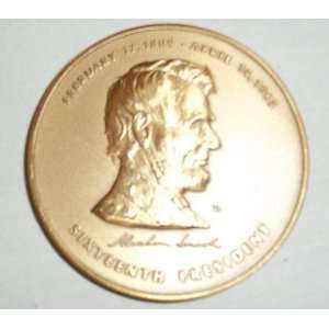  Abraham Lincoln Commemmorative Coin 