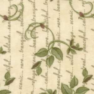  : Quilting Fabric Northern Solitude Tan Leaves: Arts, Crafts & Sewing