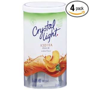 Crystal Light Peach Tea Drink Mix (8 Quart), 1.0 Ounce Packages (Pack 