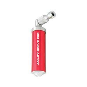  CO2 LEZYNE ALLOY DRIVE W/COVER RED