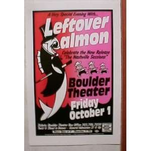  Leftover Salmon Handbill Poster Denver 