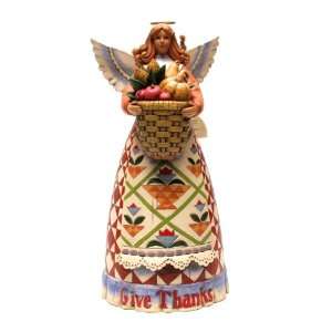  Jim Shore Give Thanks Harvest Angel Figurine