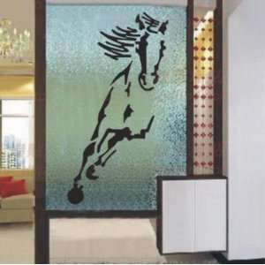  Large  Easy instant decoration wall sticker decor  horse 