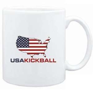  Mug White  USA Kickball / MAP  Sports: Sports & Outdoors
