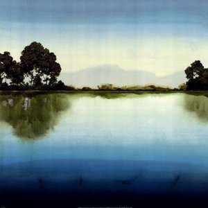   Azure Lake Finest LAMINATED Print Robert Charon 24x24