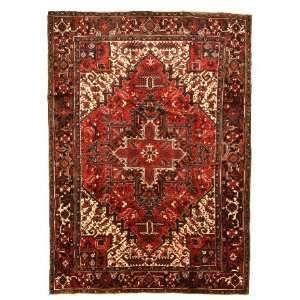  7x9 Hand Knotted HERIZ Persian Rug   70x910