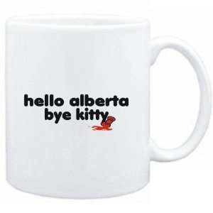  Mug White  Hello Alberta bye kitty  Female Names Sports 
