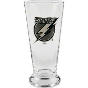  Tampa Bay Lightning 3D Logo Pilsner Glass Glass Sports 