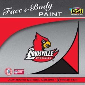 Louisville Cardinals Face & Body Paint (Set of 2):  Sports 
