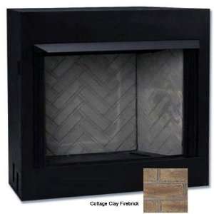   Vent free Firebox With Cottage Clay Firebrick