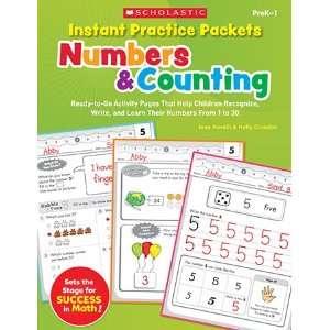  Quality value Instant Practice Packets Numbers & Counting 