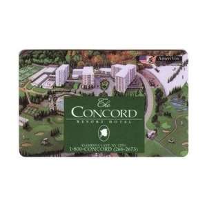  Collectible Phone Card The Concord Resort Hotel, Kiamesha 