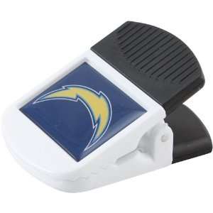 NFL San Diego Chargers White Magnetic Chip Clip: Sports 