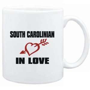  Mug White  South Carolinian IN LOVE  Usa States: Sports 
