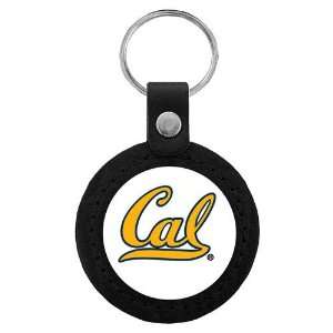   Cal Golden Bears NCAA Classic Logo Leather Key Tag: Sports & Outdoors