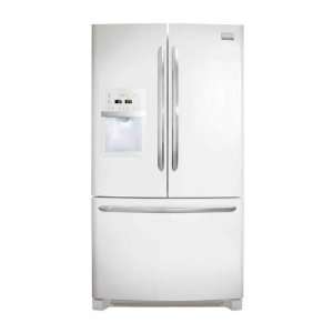   27.8 Cu. Ft. French Door Refrigerator   Pearl White: Kitchen & Dining