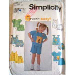   MADE EASY SIMPLICITY SEWING PATTERN #8674 Arts, Crafts & Sewing