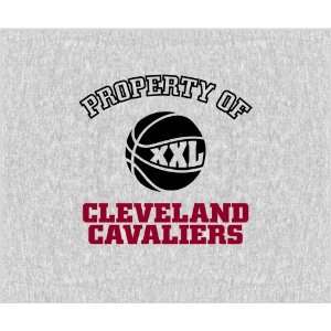  Cleveland Cavaliers 58x48 inch Property of NBA Blanket 