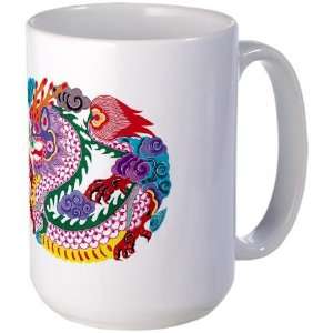  China Folk Art Art Large Mug by  