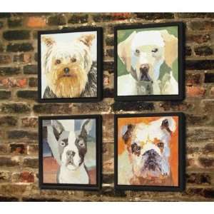  English Bulldog Oil Painting: Pet Supplies