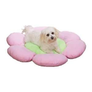  SMALL   PINK   Flower Dog Beds