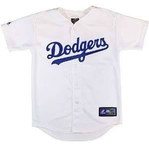 Los Angeles Dodgers Preschool Replica Home Jersey by Majestic Athletic
