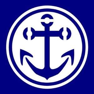  Navy Anchor Stickers Arts, Crafts & Sewing