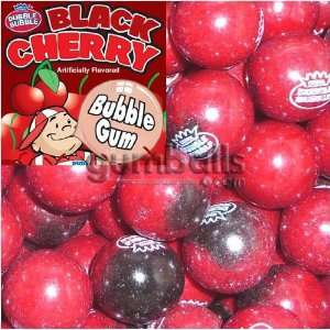 Black Cherry Doubble Bubble Gumballs  Grocery & Gourmet 