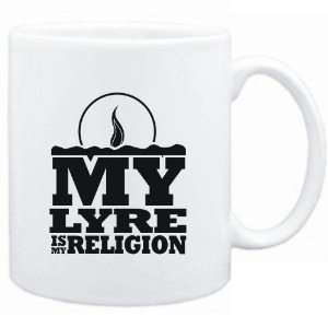  Mug White  my Lyre is my religion Instruments Sports 