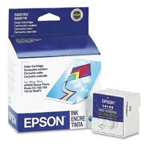  Genuine NEW Epson S193110 Color Ink Cartridge: Electronics