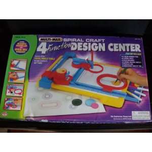    Spiral Design Center 4 Function Art Kit Complete: Toys & Games