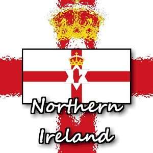  Square Acrylic Coaster Flag Design Northern Ireland
