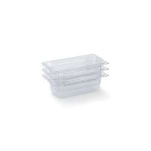   8032410   Super Pan III, Third Size Pan, Clear Plastic: Home & Kitchen