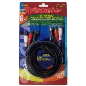  NEW 6 FT S VIDEO CABLE FOR TV HDTV DVD VCR LCD SVIDEO 