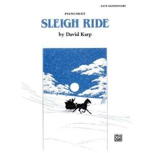  Sleigh Ride Sheet Piano By David Karp: Sports & Outdoors