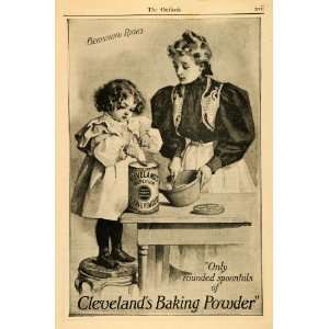   Baking Powder Superior Pure Mom Child   Original Print Ad Home