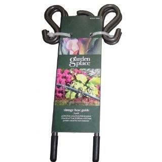   Resin Garden Hose Guide Spike, Green/Black HS102: Patio, Lawn & Garden