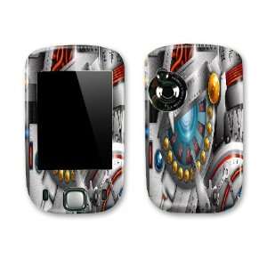  Silver Robot Design Decal Protective Skin Sticker for HTC 