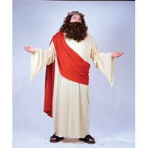  Jesus Plus Size Adult Costume with Wig and Beard 