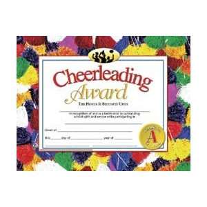 Hayes School Publishing VA531 Cheerleading Award  Set of 30 8.5 X 11 