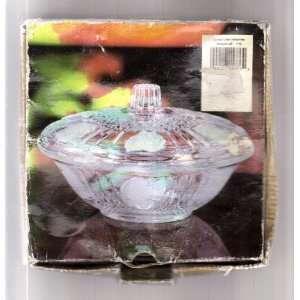  Crystal Clear Industries   7 Covered Candy Dish: Kitchen 