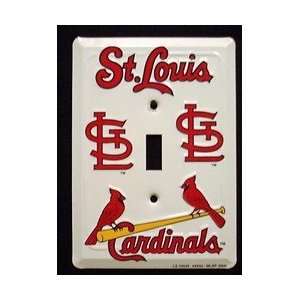   Louis Cardinals Light Switch Covers (single) Plates