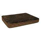 Petmate Deluxe Ortho Foam Dog Bed Extra Large Brown Damask 36 x 48 x 