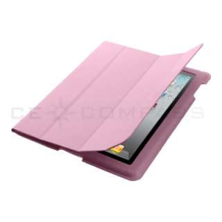   Leather Cover Case Stand for The New iPad 3 3rd Gen 2012 WiFi LTE