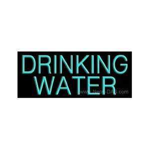 Drinking Water Neon Sign 13 x 32