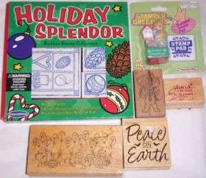 Huge Lot of Stampers With Holiday Themes  