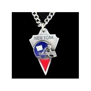  New York Giants NFL Team Pewter Pendant: Sports & Outdoors